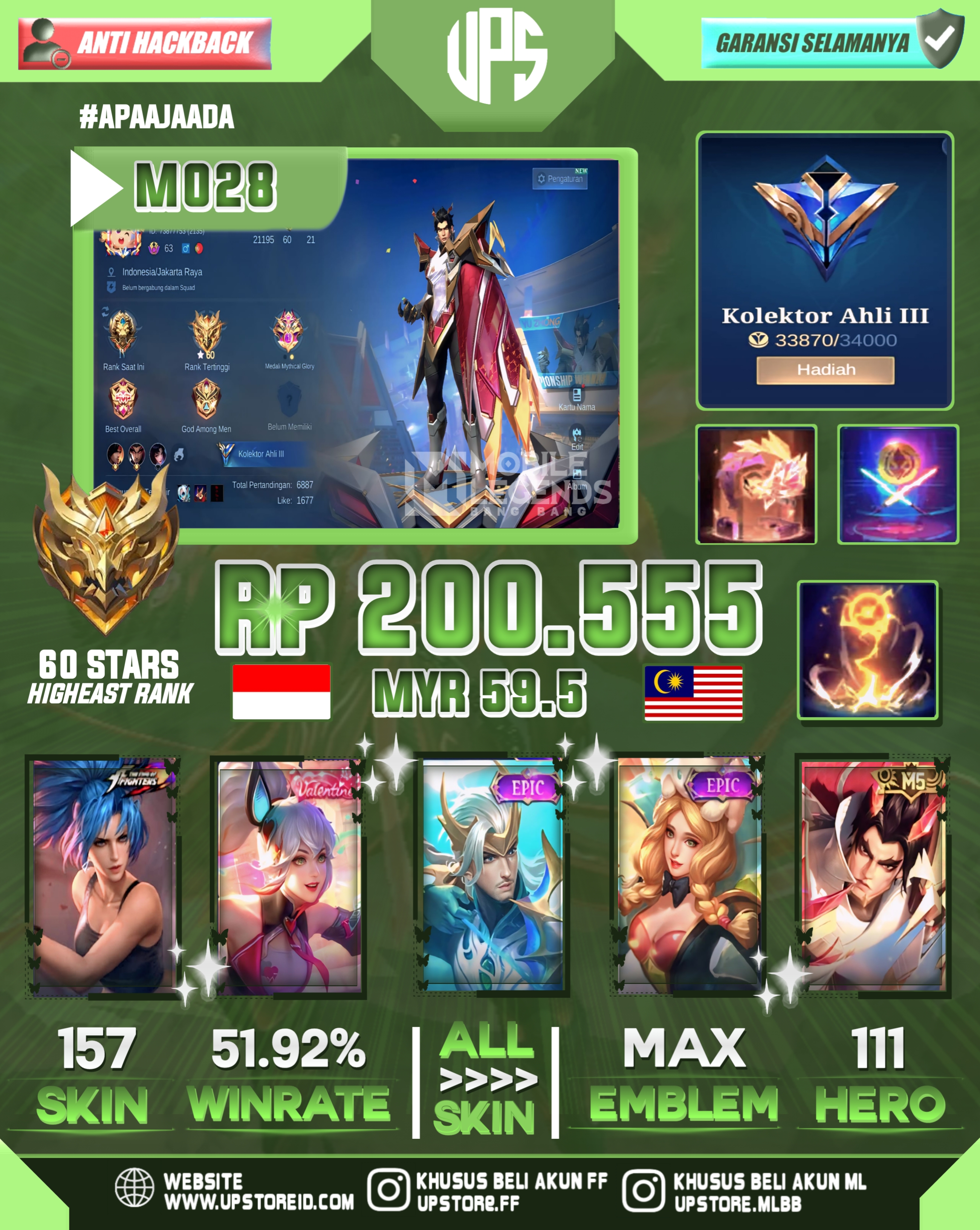 AKUN MOBILE LEGENDS
